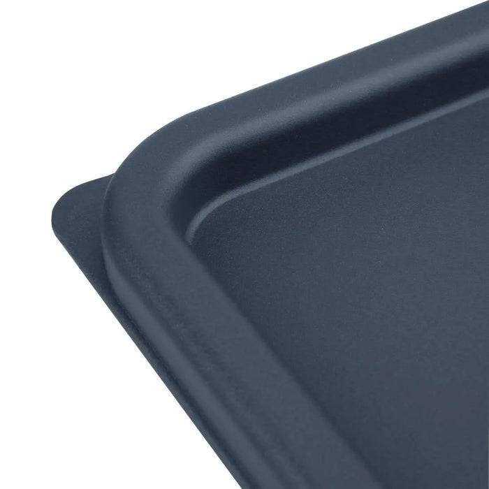 Hygiplas Blue Square Food Storage Container Lid Medium  Food Storage Containers