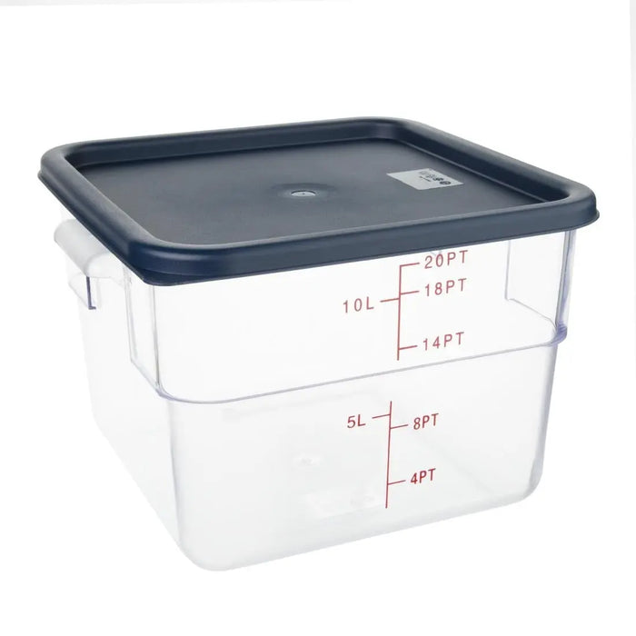 Hygiplas Blue Square Food Storage Container Lid – Large  Food Storage Containers