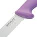 Hygiplas Bread Knife Purple 200 mm  Professional Kitchen Knives
