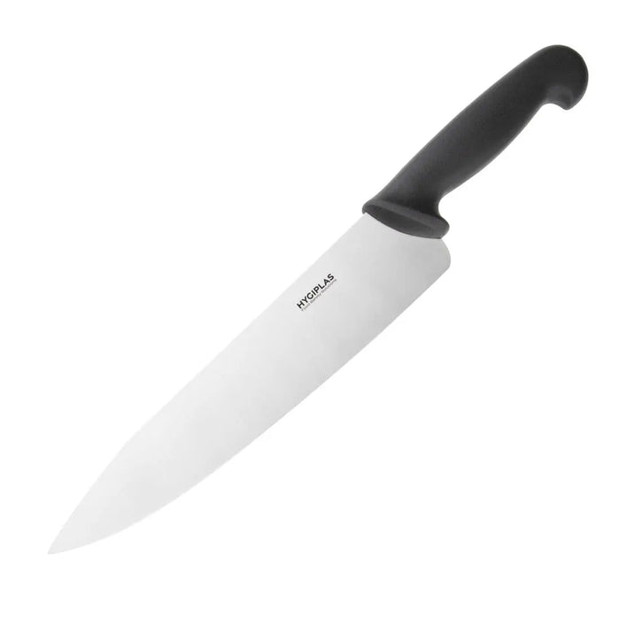Hygiplas Chef Knife Black 250mm - C264 - Simply Hospitality NZ