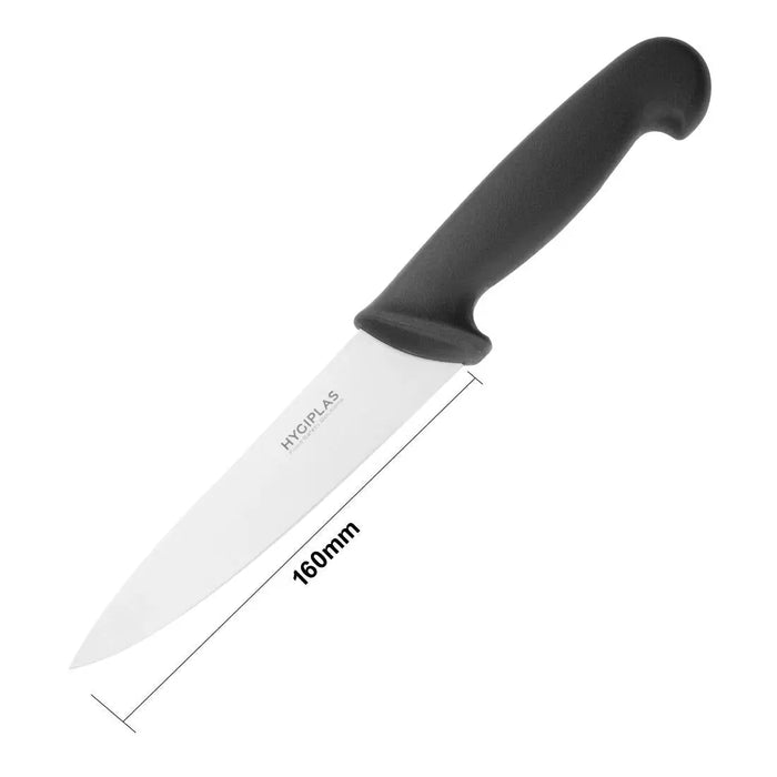 Hygiplas Chef’s Knife Black 155 mm  Professional Kitchen Knives