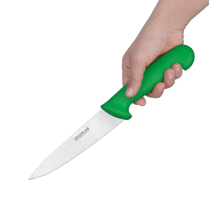 Hygiplas Chef’s Knife Green 160 mm  Professional Kitchen Knives