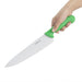 Hygiplas Chef’s Knife Green 250 mm  Professional Kitchen Knives