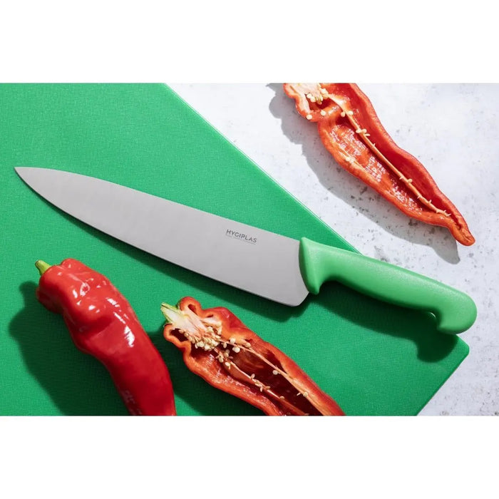 Hygiplas Chef’s Knife Green 250 mm  Professional Kitchen Knives