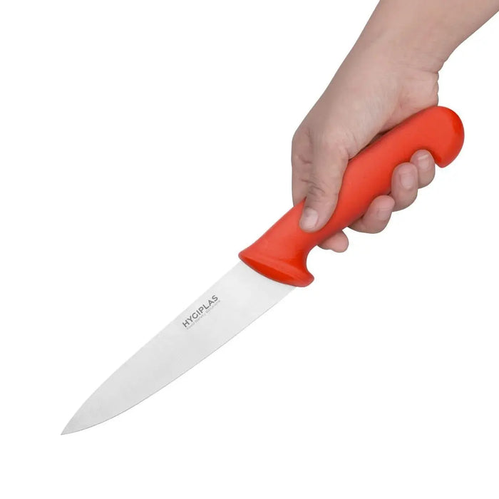 Hygiplas Chef’s Knife Red 160 mm  Professional Kitchen Knives