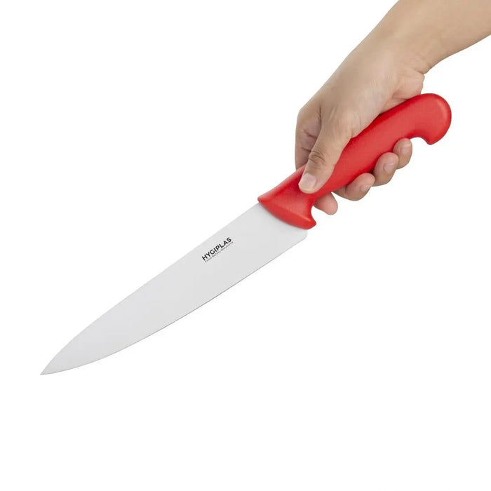 Hygiplas Chef’s Knife Red 218 mm  Professional Kitchen Knives