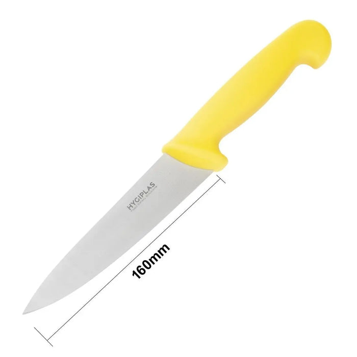 Hygiplas Chefs Knife Yellow 295 mm  Professional Kitchen Knives