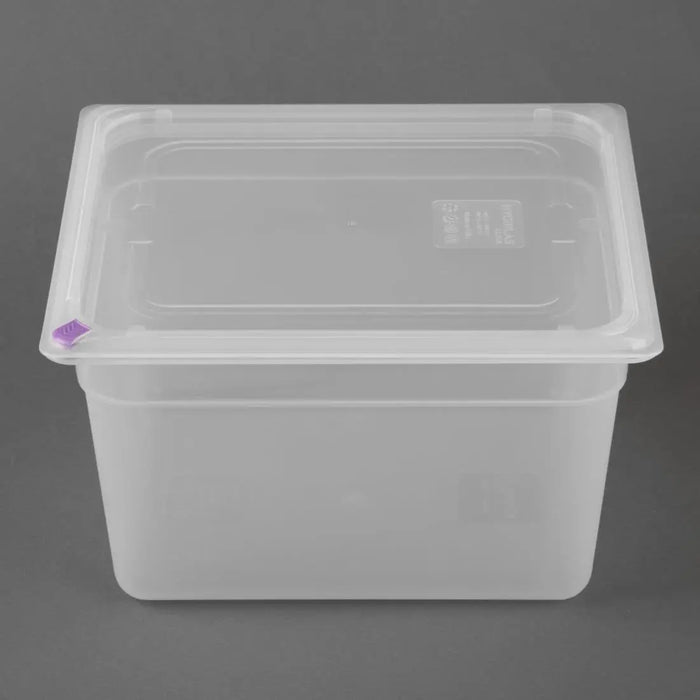 Hygiplas Click Container with Lid and 7 Colour Clips – 11.7 L  Food Storage Containers