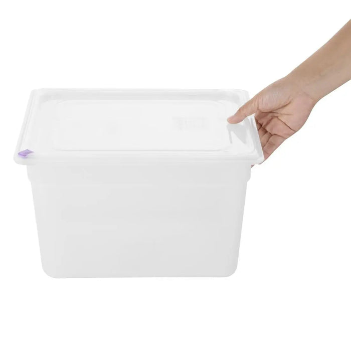 Hygiplas Click Container with Lid and 7 Colour Clips – 11.7 L  Food Storage Containers