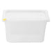 Hygiplas Click Container with Lid and 7 Colour Clips – 3700 mL (Pack of 4)  Food Storage Containers