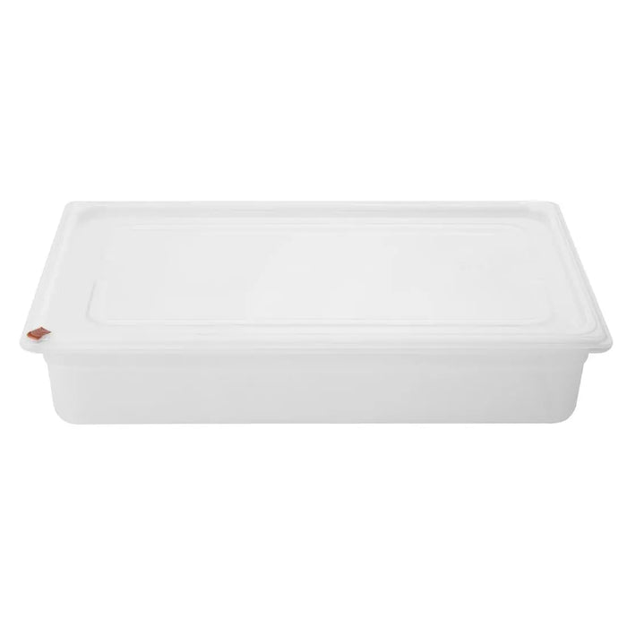 Hygiplas Click PP 1/1 GN Container with Lid & 7 Colour Clips 100mm 13Ltr (2 Pack) - FZ086 - Simply Hospitality NZ