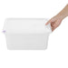 Hygiplas Click PP 1/2 GN Container with Lid & 7 Colour Clips – 150 mm 8.9 Ltr (4 Pack)  Food Storage Containers