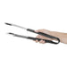 Hygiplas Colour Coded Black Serving Tongs 405 mm  Tongs