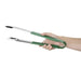 Hygiplas Colour Coded Serving Tong Green 405 mm  Tongs & Turners