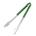 Hygiplas Colour Coded Serving Tong Green 405mm - HC851 - Simply Hospitality NZ