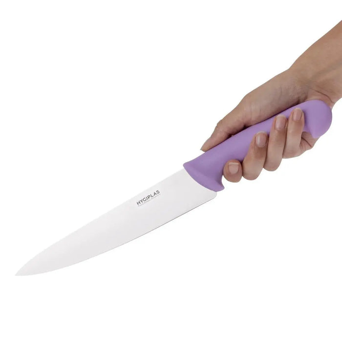 Hygiplas Cook’s Knife Purple 218 mm  Professional Kitchen Knives