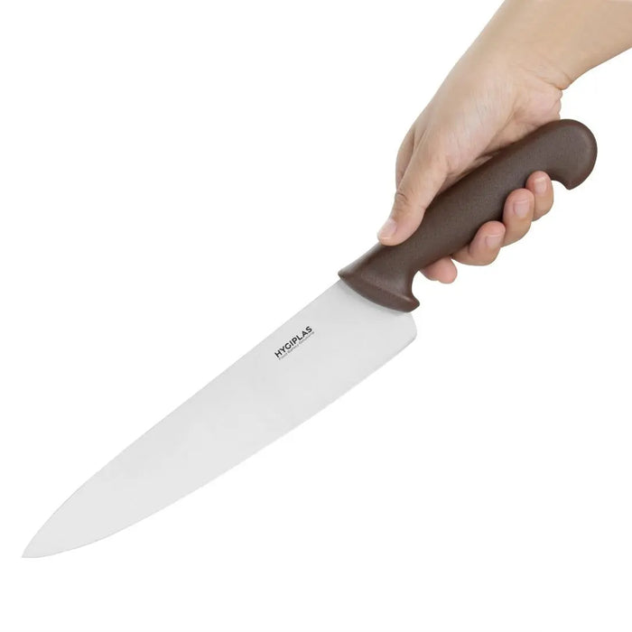 Hygiplas Cook’s Knife – Brown 250 mm  Professional Kitchen Knives