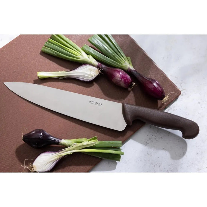 Hygiplas Cook’s Knife – Brown 250 mm  Professional Kitchen Knives