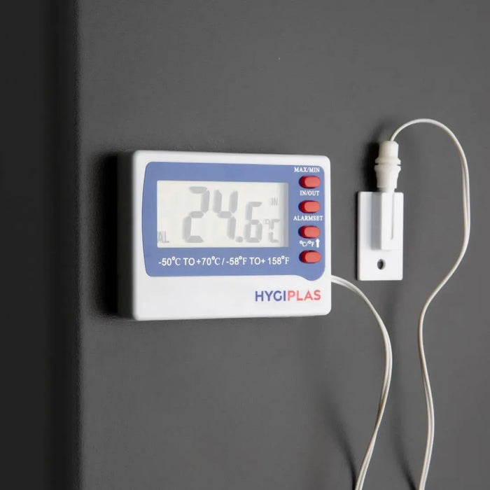 Hygiplas Digital Fridge Freezer Thermometer  Cooking Thermometers and Kitchen Timers