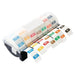 Hygiplas Dissolvable Colour Coded Food Labels Starter Kit with 25 mm Dispenser  Food Labelling