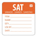 Hygiplas Dissolvable Day of the Week Labels Saturday (250 Pack) - GH356 - Simply Hospitality NZ