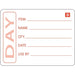 Hygiplas Dissolvable Prepared Food Labels  Food Labelling