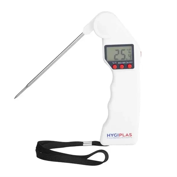Hygiplas Easytemp Colour Coded White Probe Thermometer  Thermometers & Probes