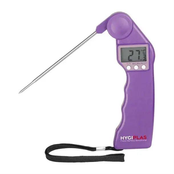 Hygiplas Easytemp Colour Coded White Probe Thermometer  Thermometers & Probes