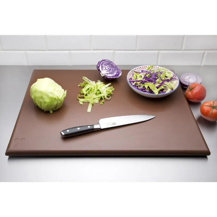 Hygiplas Extra Thick High Density Chopping Boar Brown  Chopping Boards