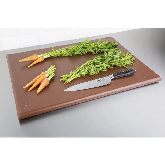 Hygiplas Extra Thick High Density Chopping Boar Brown  Chopping Boards