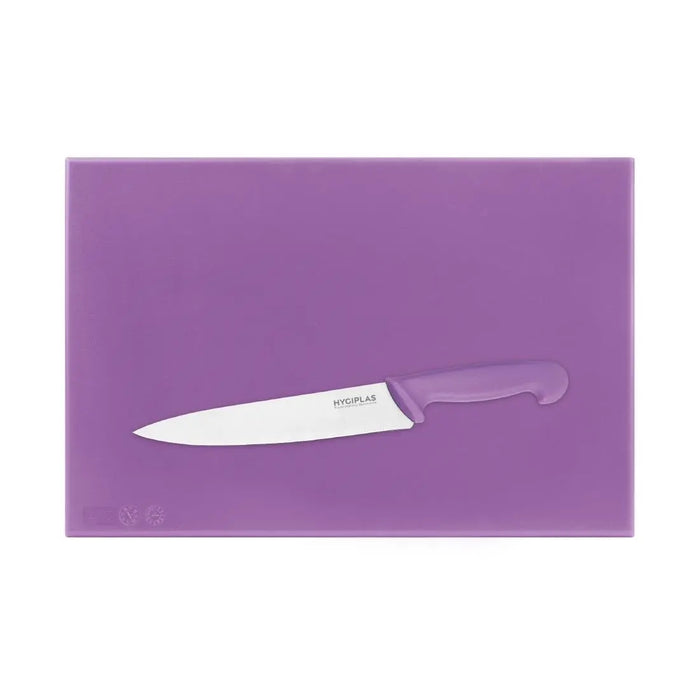 Hygiplas Extra Thick High Density Chopping Board Purple 600×450×25 mm  Chopping Boards and Racks