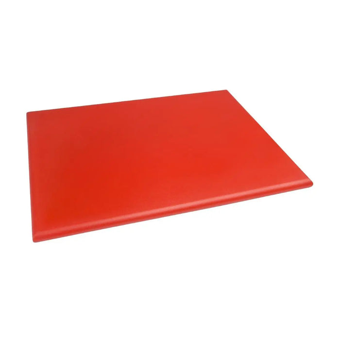 Hygiplas Extra Thick High Density Chopping Board Red - 600x450x25mm - J047 - Simply Hospitality NZ