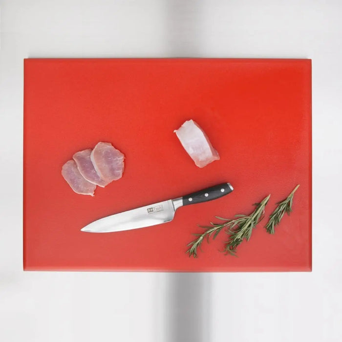Hygiplas Extra Thick High Density Chopping Board Red  Chopping Boards and Racks