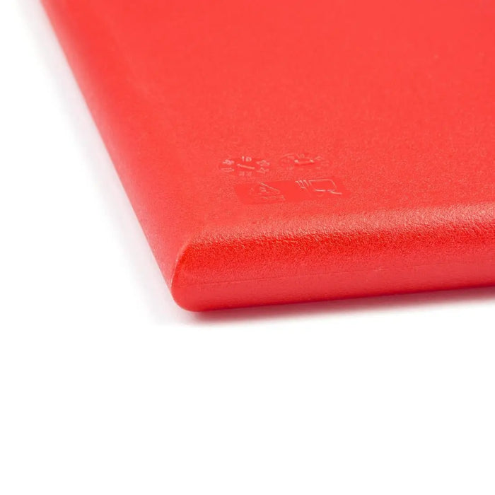 Hygiplas Extra Thick High Density Chopping Board Red  Chopping Boards and Racks