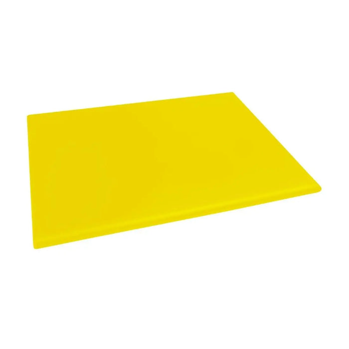 Hygiplas Extra Thick High Density Chopping Board – Yellow 600 × 450 × 25 mm  Chopping Boards