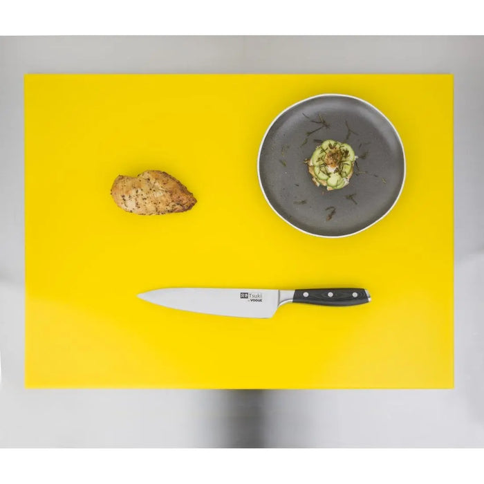 Hygiplas Extra Thick High Density Chopping Board – Yellow 600 × 450 × 25 mm  Chopping Boards