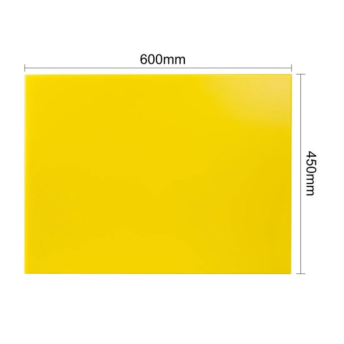 Hygiplas Extra Thick High Density Chopping Board – Yellow 600 × 450 × 25 mm  Chopping Boards