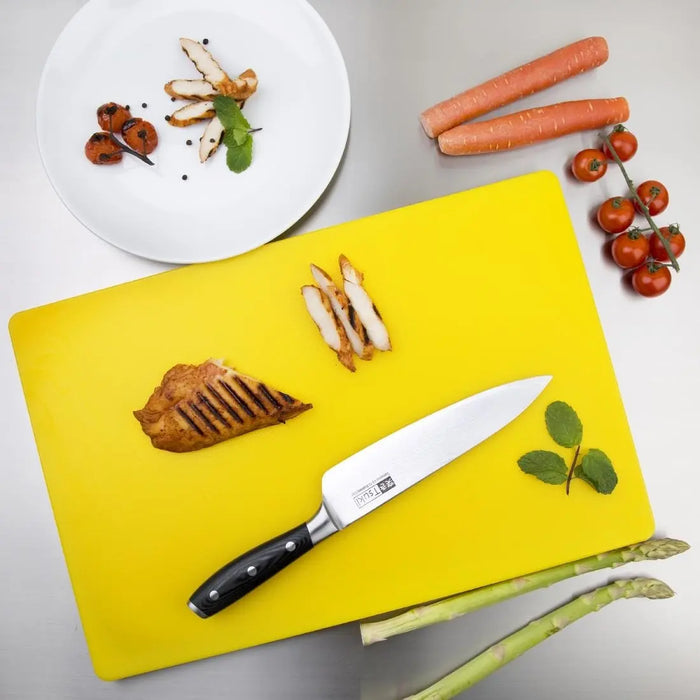 Hygiplas Extra Thick Low Density Chopping Board Yellow 450×300×20mm  Chopping Boards