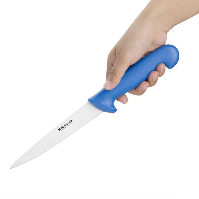 Hygiplas Fillet Knife Blue 160 mm  Professional Kitchen Knives