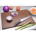 Hygiplas High Density Chopping Board Brown 450×300×12mm  Chopping Boards
