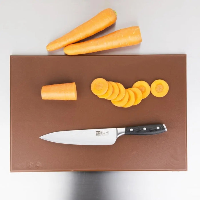 Hygiplas High Density Chopping Board Brown 450×300×12mm  Chopping Boards