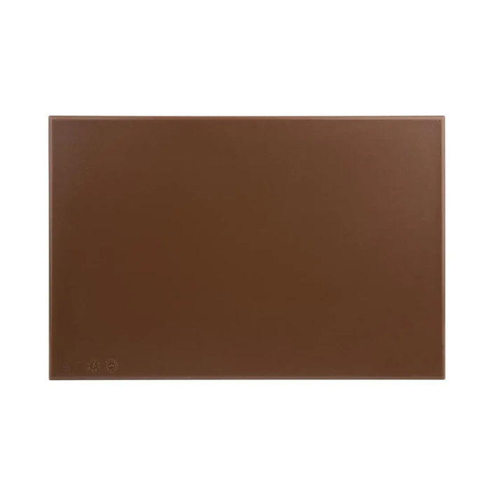 Hygiplas High Density Chopping Board Brown 450×300×12mm  Chopping Boards