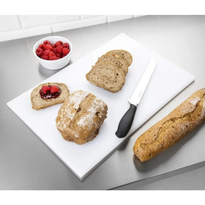 Hygiplas High Density Chopping Board White 450 × 300 × 12 mm  Chopping Boards