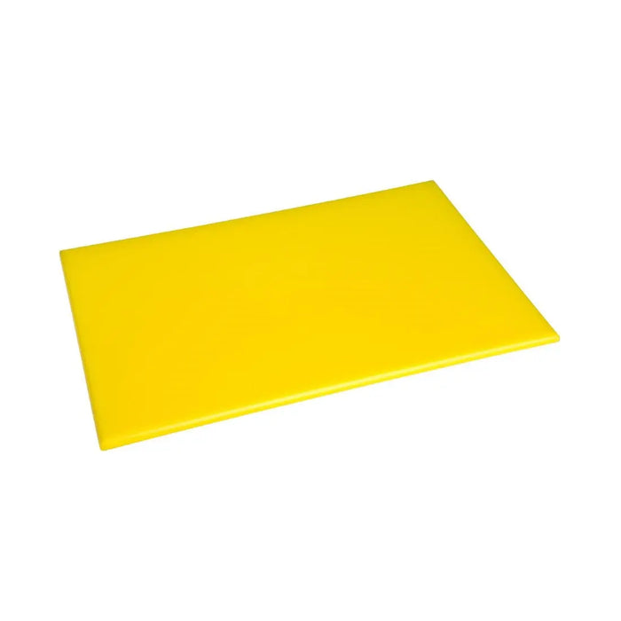 Hygiplas High Density Chopping Board Yellow - 450x300x12mm - J020 - Simply Hospitality NZ