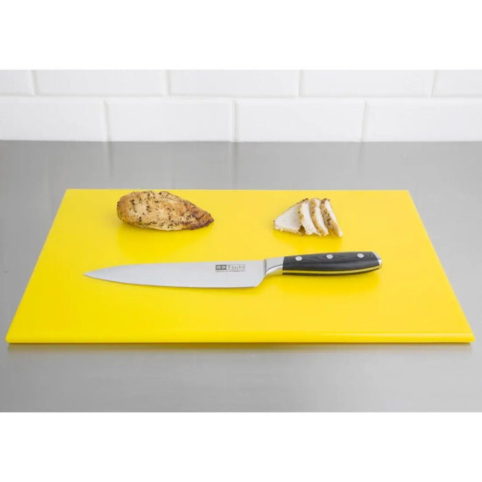 Hygiplas High Density Yellow Chopping Board – 450 × 300 × 12 mm  Chopping Boards