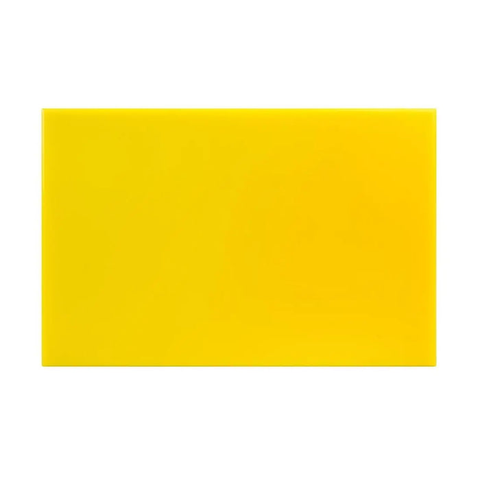 Hygiplas High Density Yellow Chopping Board – 450 × 300 × 12 mm  Chopping Boards