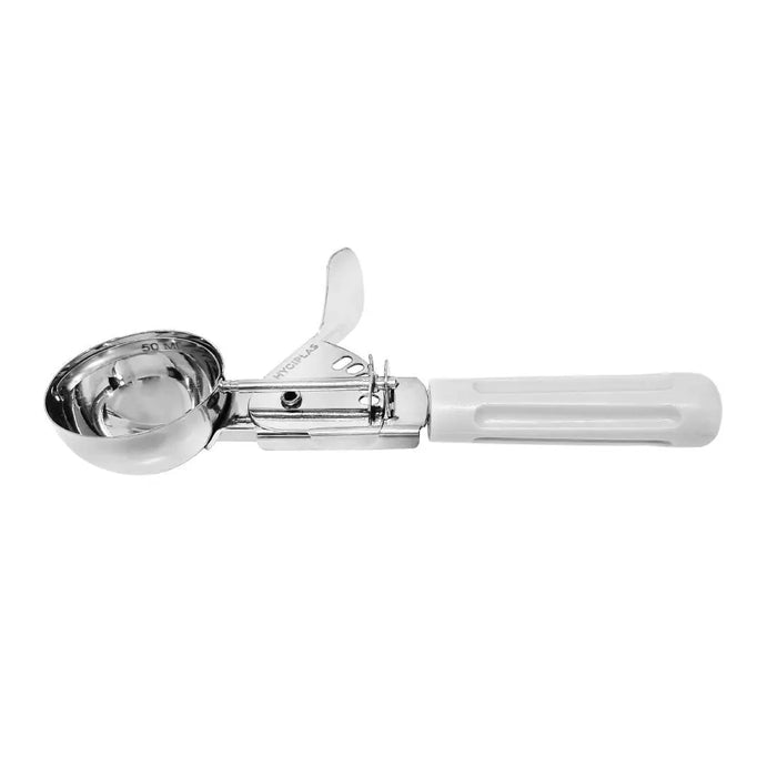 Hygiplas Ice Cream Scoop White 50 ml  Cooking and Serving Utensils