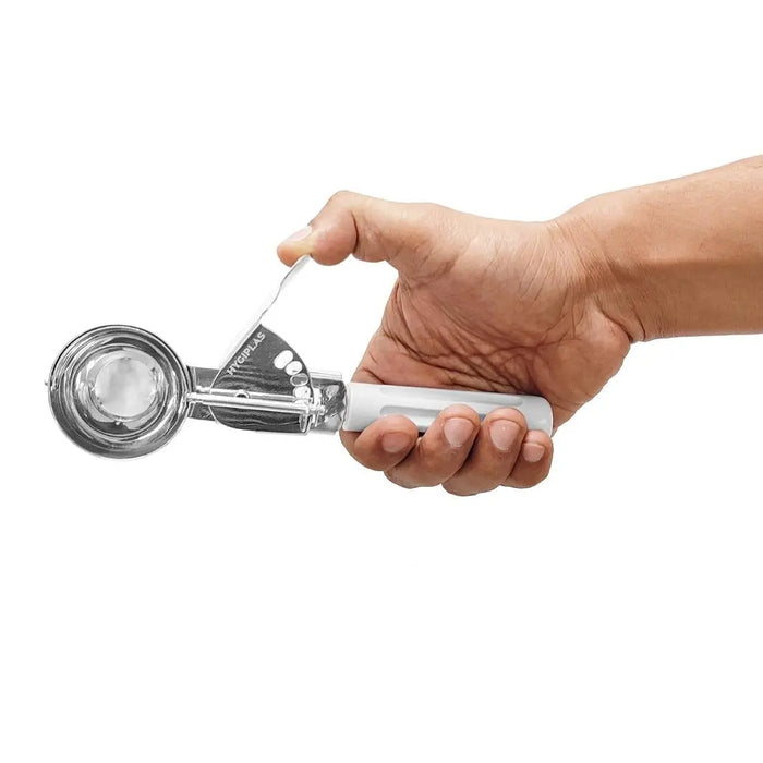 Hygiplas Ice Cream Scoop White 50 ml  Cooking and Serving Utensils