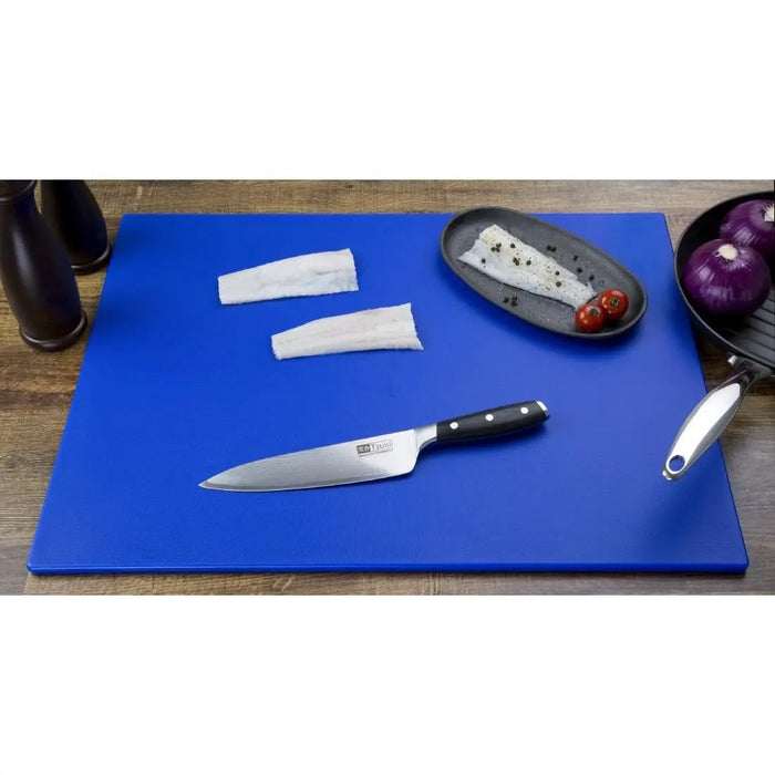 Hygiplas Low Density Chopping Board Blue 600×450×10mm  Chopping Boards