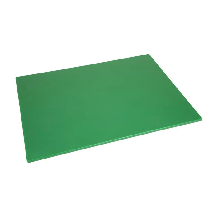 Hygiplas Low Density Chopping Board Green  Chopping Boards and Racks
